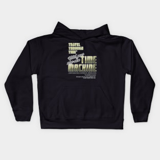 Travel Through Time With Your Very Own Time Machine Color Version Kids Hoodie